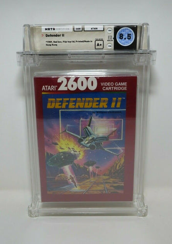 New Defender II Atari 2600 Sealed Video Game Wata Graded 8.5 A+ Seal! 1988