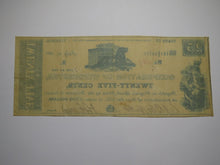 Load image into Gallery viewer, $.25 1861 Winchester Virginia VA Obsolete Currency Bank Note Bill Corp. of Win.