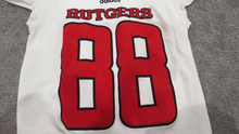 Load image into Gallery viewer, 2017 Brendan Bordner Rutgers Scarlet Knights Game Used Worn NCAA Football Jersey