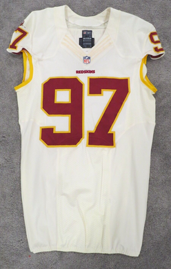 2015 Jason Hatcher Washington Redskins Game Used Worn Football Jersey Commanders