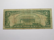 Load image into Gallery viewer, $5 1929 Colby Kansas KS National Currency Bank Note Bill Charter #13076 RARE