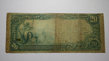 Load image into Gallery viewer, $20 1902 Concord North Carolina NC National Currency Bank Note Bill Ch. #3903