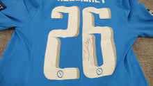 Load image into Gallery viewer, 2016-17 Kalidou Koulibaly Napoli Match Used Worn UCL Soccer Shirt Game Jersey