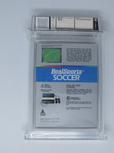 Load image into Gallery viewer, New RealSports Soccer Sealed Atari 5200 Video Game Wata Graded 8.5 1982 RARE