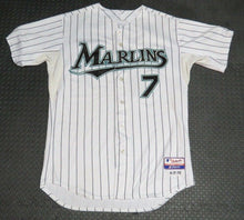 Load image into Gallery viewer, 2009 Ross Gload Florida Marlins Game Used Worn MLB Baseball Jersey! Miami Signed