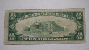 $10 1929 Atlantic Highlands New Jersey NJ National Currency Bank Note Bill #4119