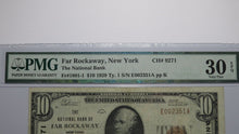 Load image into Gallery viewer, $10 1929 Far Rockaway New York NY National Currency Bank Note Bill Ch #9271 VF30