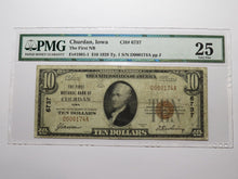 Load image into Gallery viewer, $10 1929 Churdan Iowa IA National Currency Bank Note Bill Ch. #6737 VF25 PMG