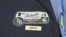 Load image into Gallery viewer, 2010 Randy Choate Tampa Bay Rays Game Used Worn ST MLB Baseball Jersey!