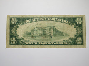 $10 1929 Oswego New York NY National Currency Bank Note Bill Charter #255 FINE