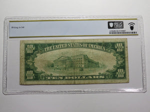 $10 1929 South Amboy New Jersey National Currency Bank Note Bill #3878 VF20 PCGS