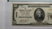 Load image into Gallery viewer, $20 1929 Gaffney South Carolina SC National Currency Bank Note Bill #10655 VF30