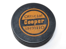 Load image into Gallery viewer, Vintage Alexandria Glens Pee-Wee Game Used Ontario Canada Official Hockey Puck