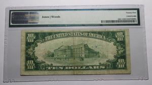 $10 1929 Trumansburg New York NY National Currency Bank Note Bill Ch #7541 VF25