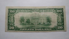 Load image into Gallery viewer, $20 1929 Carlstadt New Jersey NJ National Currency Bank Note Bill Ch. #5416 VF!