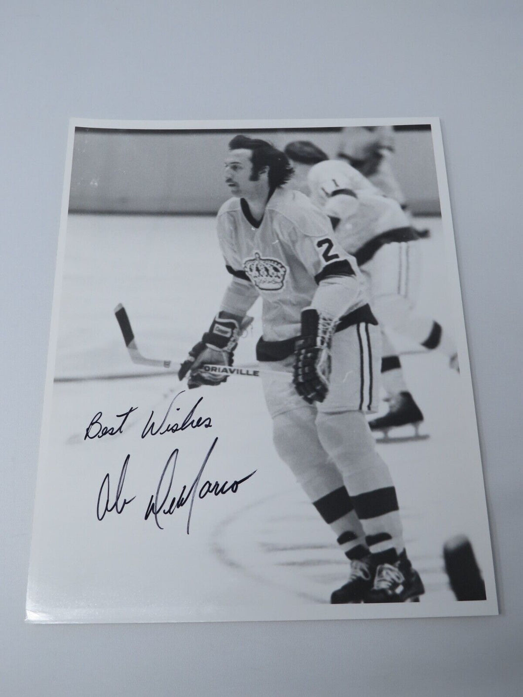 Ab DeMarco Los Angeles Kings Signed Autographed Original 10X8 Hockey Photo