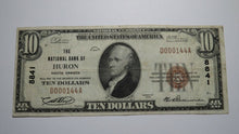 Load image into Gallery viewer, $10 1929 Huron South Dakota SD National Currency Bank Note Bill Charter #8841 VF