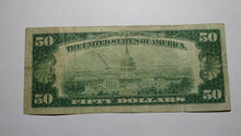 Load image into Gallery viewer, $50 1929 Lowville New York NY National Currency Bank Note Bill #2426 Low Serial