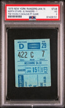 Load image into Gallery viewer, 1/15/79 Rangers Minnesota North Stars NHL Hockey Ticket Stub Tim Young 5 Goals