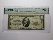 Load image into Gallery viewer, $10 1929 White River Junction Vermont National Currency Bank Note Bill #3484 PMG