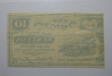 Load image into Gallery viewer, $.10 1862 Cuyahoga Falls Ohio OH Obsolete Currency Bank Note Bill Summit County