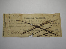 Load image into Gallery viewer, $5 1862 Austin Texas Obsolete Currency Treasury Warrant Bank Note Bill RARE