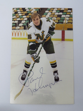 Load image into Gallery viewer, Paul Holmgren Minnesota North Stars Signed Autographed Original NHL 5X3 Photo