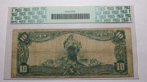 $10 1902 Caldwell New Jersey NJ National Currency Bank Note Bill #9612 FINE PCGS