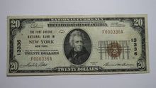 Load image into Gallery viewer, $20 1929 New York City NY National Currency Bank Note Bill Ch #13336 Fort Greene