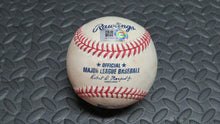 Load image into Gallery viewer, 2020 Michael Wacha New York Mets Strikeout Game Used MLB Baseball! Renato Nunez