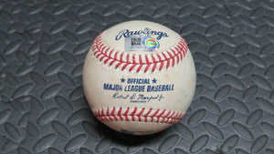 2020 Michael Wacha New York Mets Strikeout Game Used MLB Baseball! Renato Nunez