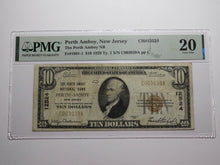 Load image into Gallery viewer, $10 1929 Perth Amboy New Jersey NJ National Currency Bank Note Bill #12524 VF20