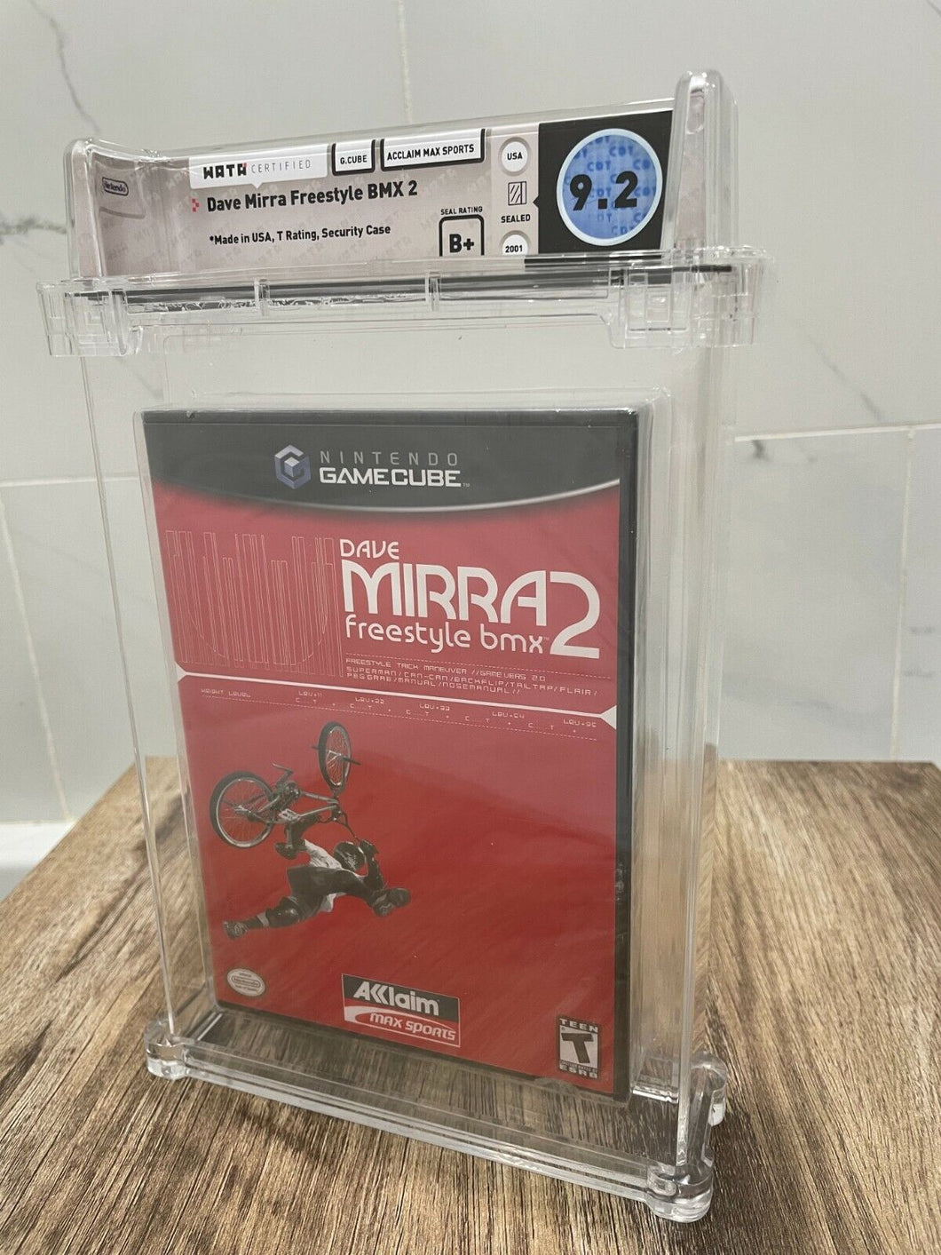 Dave Mirra Freestyle BMX 2 Nintendo Gamecube Factory Sealed Video Game Wata 9.2
