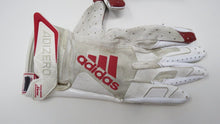 Load image into Gallery viewer, Rutgers Scarlet Knights NCAA Game Used Worn ADIDAS Adizero Football Gloves! XL!