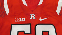 Load image into Gallery viewer, 2016 Julius Turner Rutgers Scarlet Knights Game Used Worn Football Jersey Big 10
