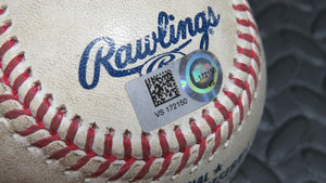 2020 Paul Fry Baltimore Orioles Strikeout Game Used MLB Baseball! DJ LeMahieu