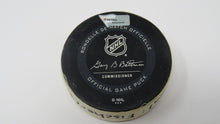 Load image into Gallery viewer, 2019-20 Christian Fischer Arizona Coyotes Game Used Goal Scored Puck -Goligoski