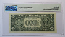 Load image into Gallery viewer, $1 1988 Near Solid Serial Number Federal Reserve Bank Note Bill UNC66 #77777707