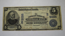 Load image into Gallery viewer, $5 1902 Mount Kisco New York NY National Currency Bank Note Bill! Ch. #5026 RARE