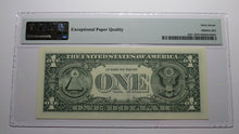 Load image into Gallery viewer, $1 2003 Radar Serial Number Federal Reserve Currency Bank Note Bill PMG UNC67EPQ