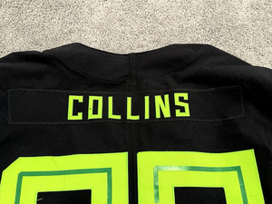 2018 Justin Collins Oregon Ducks Game Used Worn Nike NCAA Jersey! Rare Style!