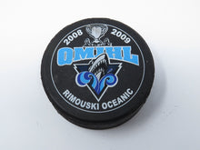 Load image into Gallery viewer, 2008-09 Rimouski Oceanic QMJHL Official Viceroy Game Issued Puck Hockey Team