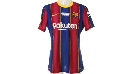 2020 Lionel Messi Match Issued Worn Barcelona Valencia Soccer Shirt! Game Jersey