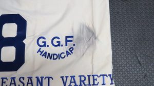 1989 Pleasant Variety Golden Gate Handicap Grade 2 Race Used Worn Saddle Cloth
