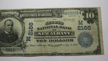 Load image into Gallery viewer, $10 1902 New Albany Indiana IN National Currency Bank Note Bill Ch. #2166 FINE++