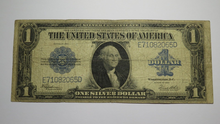 Load image into Gallery viewer, $1 1923 Silver Certificate Large Bank Note Bill Blue Seal One Dollar FINE