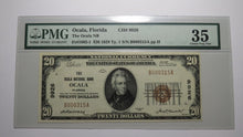 Load image into Gallery viewer, $20 1929 Ocala Florida FL National Currency Bank Note Bill #9926 Choice VF35 PMG