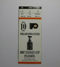 Load image into Gallery viewer, 1997 Stanley Cup Finals Game 2 Detroit Red Wings Vs. Flyers Hockey Ticket Stub