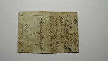 Load image into Gallery viewer, 1761 Five Shillings North Carolina NC Colonial Currency Note Bill! RARE Issue 5s