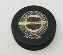 Load image into Gallery viewer, Mario Tremblay Montreal Canadiens Autographed Signed NHL Official Hockey Puck